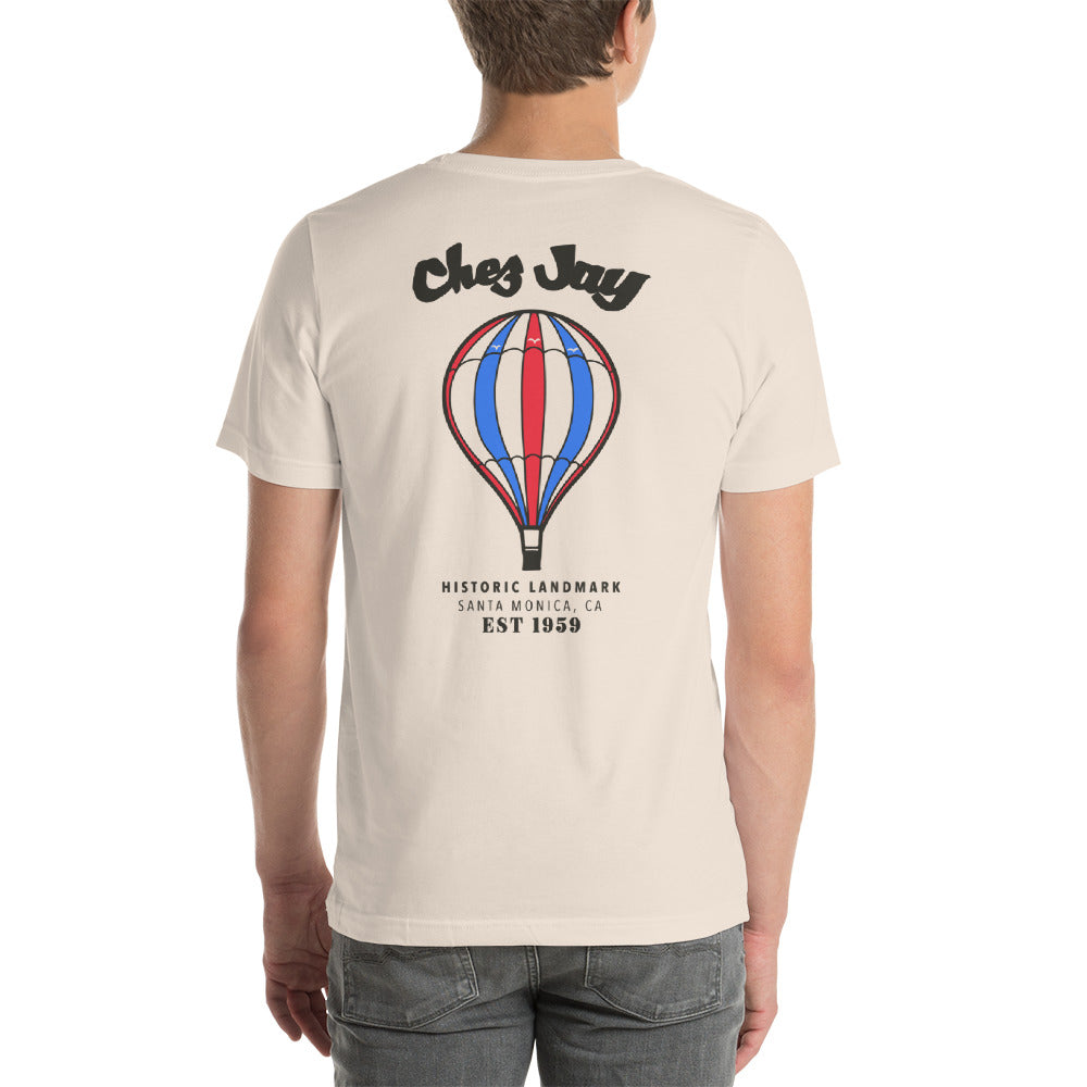 Chez Jay Classic Hot Air Balloon T-Shirt - Natural