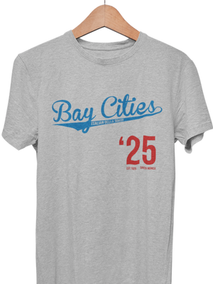 Bay Cities Deli Baseball T-Shirt - Gray