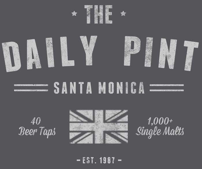 Daily Pint T-Shirt - Vintage Script Logo