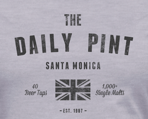 Daily Pint T-Shirt - Women's Vintage Script Logo