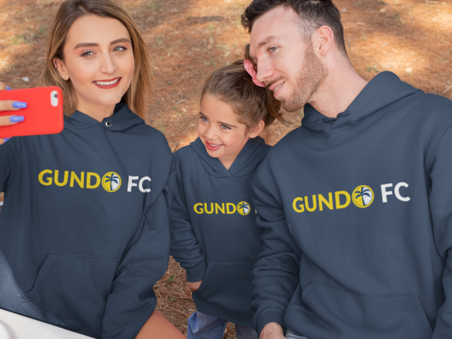 Gundo FC Navy Pullover Hoodie