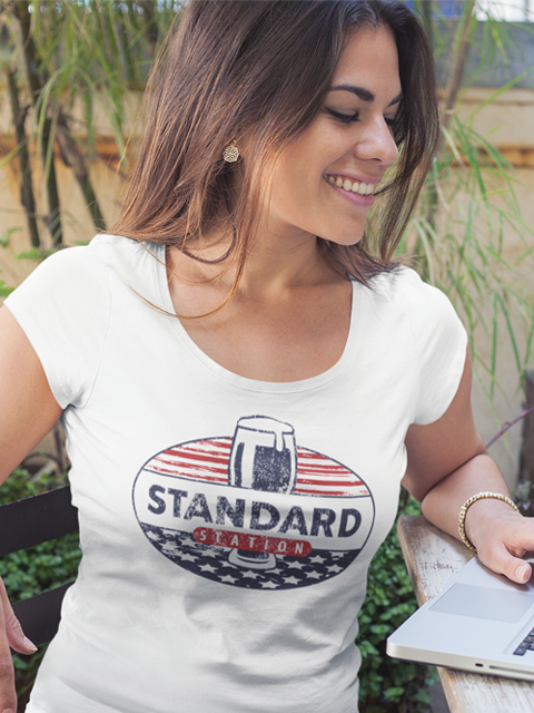 Standard Station Women's Scoop Neck T-shirt